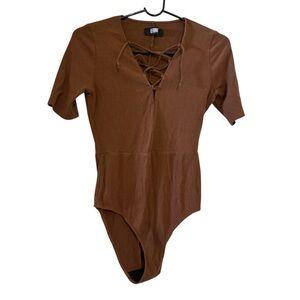 Reformation brown bodysuit